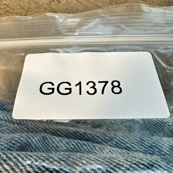 Leiv's Ribcage Straight Ankle Jeans Premium Denim Medium Wash 27 - Picture 16 of 16